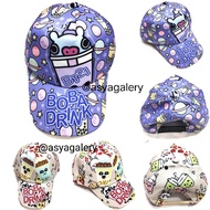 BOBA Drinks Children's Hats Ages 2-6 Years/ Girls' Hats Ages 2-6 Years