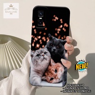 HP Infinix Gt 30 Case Gt 30 Pro/ - Infinix Gt 30 casing - Cats case Motif - Cellphone protector - In