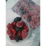 Strawberry Frozen 1 Kg Pack Termurah Strobery Buah Beku Premium 1Kg