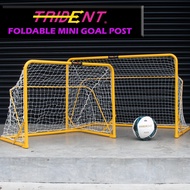 Trident Foldable Steel Mini Goal Post for Futsal Football Tiang Gol 0.9 x 0.7M & 1.2 x 0.8M