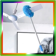 Ceiling Fan Brush Cleaner Bersih Kipas Siling Extendable Blue Colour Soft Microfiber