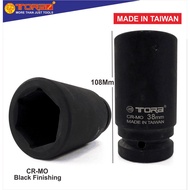MATA TORA Long Impact Socket Bit 38 mm 1" 6 PT - Deep Impact Socket - Taiwan