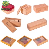 NAESV IQ Puzzle Mind Brain Teaser, Luban Lock Opening Puzzle Box Wooden Brain Teaser Puzzle, Logic G