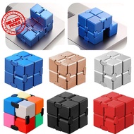 Infinite Rubik's Cube Variety Stress Relief Rubik's Flip Toys Adult Decompression Alloy Metal E1d3