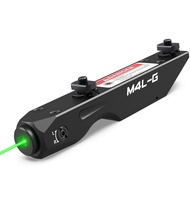 Votatu M4L-G Green Laser Sight Compatible with M-Lok Rail Surface, Ultra Low-Profile Tactical Rifle 