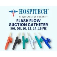[HOSPITECH] SUCTION CATHETER WITH CONTROL CONNECTOR 8FR/10FR/12FR/14FR 1PC