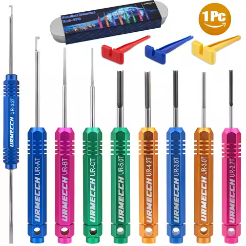 URMECCH Pin Extractor Tool For Solid/Stamped Contacts Terminal Removal Instrument For Deutsch Connec