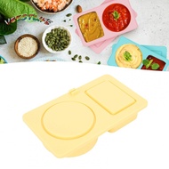 VBESTLIFE Sorandy 3 Pack Silicone Reusable Snack Containers with Lid  Double Compartment Snackle Org