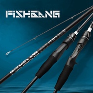 HM6 1.68M/1.8M/1.98M/2.1M Light fishing rod Carbon Spinning Rod Baitcasting Rod Casting Rod