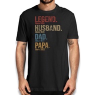 Papa Personalized Fathers Day Tshirt Legend Dad Husband Custom Birthday