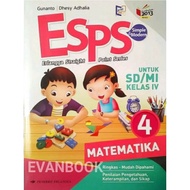 Esps Book Mathematics Grade 4th Elementary School K13 Erlangga Revision