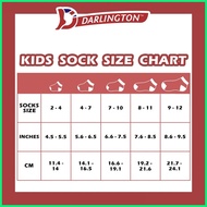 Darlington Kids Fashion Cotton Coffee Anklet Socks 7C1176 Set of 3