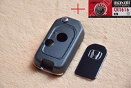 (มาใหม่ ไม่ต้องหมุนก้าน)กรอบกุญแจพับฮอนด้า Honda แบบพับ Jazz 2008-2013 City 2008-2013 Brio Amaze Civ