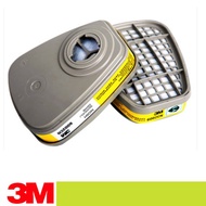 3M Acid Gas Cartridge 3M 6002CN/  3M 6002 Filter For 6000 Series