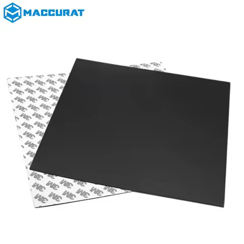 2Pcs 214/220/235mm 3D Printer Heat Hot Bed Sticker Coordinate Printed Hot Bed Surface Sticker Black 