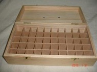 《多桑原木傢飾》50格手提精油木盒10ml(芳療師必備)~客製化服務~訂製收藏實木盒