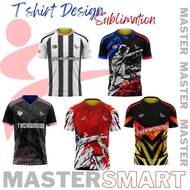 MASTERSMART T Shirts Sublimation TAEKWONDO WT ITF Sports Jersey Training Shirt Club Shirt