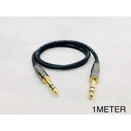 DAYTONE Cable 1meter 6.3mm Stereo to Stereo