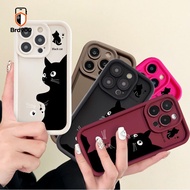 Fashion Black Cat Silhouette phone Case For VIVO Y15 Y12i Y17 Y11 2019 Y3s 2020 Y12 VIVO 1940 1902 1