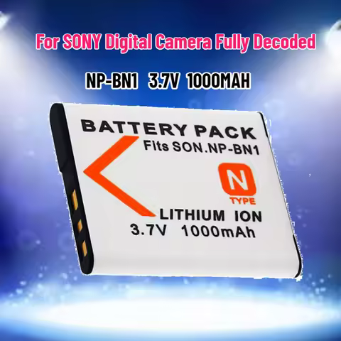 1000MAH NP-BN1 Battery for SONY DSC W320 W310 W360 QX100 T110 TF1 TX9 TX10 TX30 T99 TX7 TX5 W380 W35