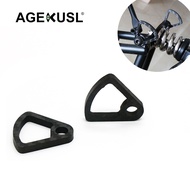 AGEKUSL Bicycle Carbon Fiber Frame Bracket Replaceable Easywheel Parking Stand Use For Brompton 3Sixty Pikes Royale Camp Crius Trifold Folding Bike