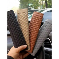 F9500Embroideredcover Leather Embroidered Seat Belt Shoulder Pads