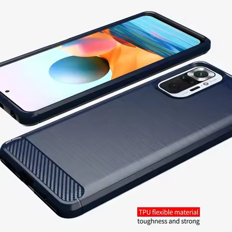 For Redmi Note 10Pro Max note10 pro Shockproof Silicone Case Luxury Back Cover for redmi note10 pro 