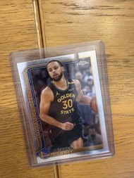 Stephen Curry 勇士隊 Topps Chrome 籃球卡