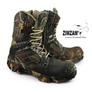 Delta Striped Tactical High Army Delta Camo Twig Safety Boots Outdoor Hiking Touring