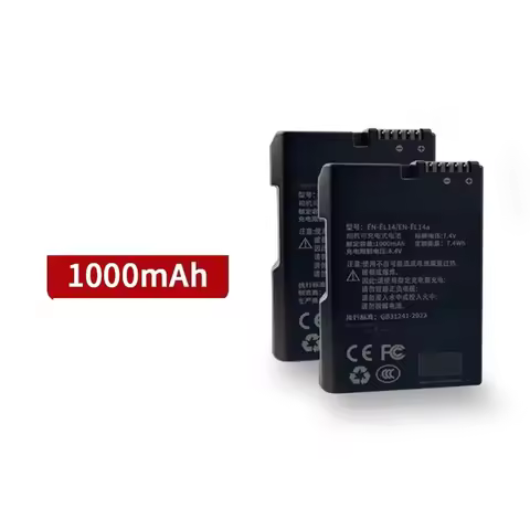 For nikon en-el14 camera battery d5300 d3200 d5200 d3400 d5600 charger