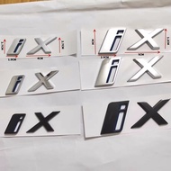 For BMW i3 i4 i7 iX iX3 iX4 iX7 logo letter digit emblem Rear trunk badge New Electric car sticker s