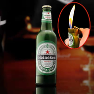 Hột quẹt bật lửa hình chai Heineken mini - xài gas