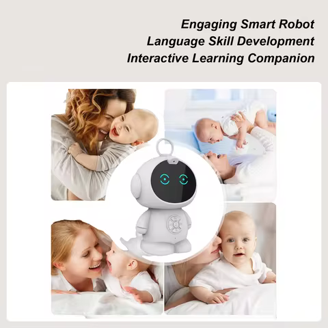 Smart AI Robot Early Education Toys for Children Speech Recognition & Voice Interactive Educational 