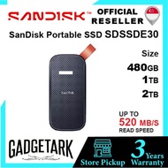 SanDisk 1TB I 2TB  Portable External SSD E30- Up to 520MB/s USB-C USB 3.1 - SDSSD E30