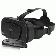 Others - 頭戴式3d VR眼鏡 [G10黑（英文）+B01藍牙遙控]