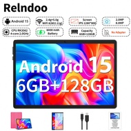 2025 TopS 10-Inch Android 15 Tablet, (6GB+20GB) RAM +128GB ROM, RK3562 Quad-Core 2.0GHz, 1280*800px 