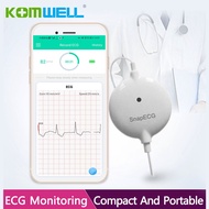 Portable Mini Wireless ECG/IHB/EKG Monitor Machine 30s Real-time heart Support With 10PC Electrode F