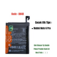 Baterai Original Redmi Note 6 Pro BN48 Original Batre Battery BN48