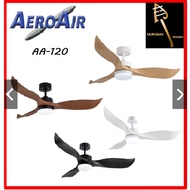 AERO AIR AA-120 Wooden Series 42 &amp; 52 Inches Ceiling Fans | Remote With 3 TOne LED Light | 6 Speeds |Express Free Home
