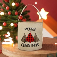 Merry Christmas Bucket Santa Sack Kids Toy Sack Tote Bag Elaborate HandBags Christmas Gift for Children