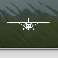 Cessna 172 Skyhawk Sky Hawk White Sticker Decal Car Window Wall Macbook Notebook Laptop Sticker Deca