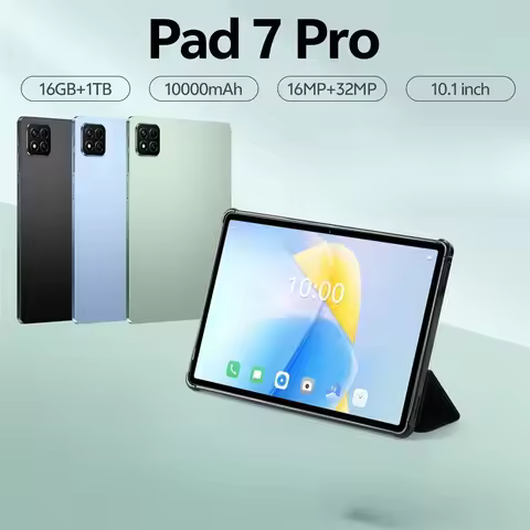 New Pad 7 Pro 5G Dual SIM Tablet Android 10.1" 22GB+2TB Original Upgraded Children's Kids Tab Global