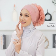 ALAYNA Inner Kepok Volumnizer | Scarf Hijab Sanggul Besar Instant Volume Puffy Tudung Anti Kempis