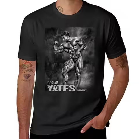 Dorian Yates Mr Olympia T-Shirt customizeds cute tops graphics fitted t shirts for men