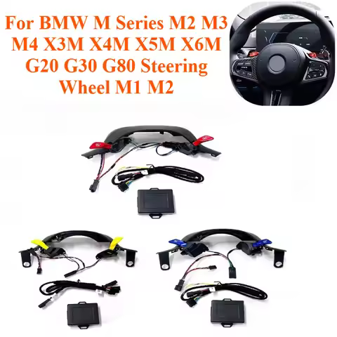 For BMW M Series M2 M3 M4 X3M X4M X5M X6M G20 G30 G80 Steering Wheel M1 M2 Switch Button Retrofit In