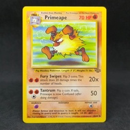 Vintage Pokemon TCG Primeape 43/64 1999 Jungle Trading Card Game