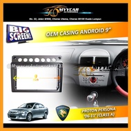 [GREY] Proton PERSONA Elegance GEN 2 2006-2015 [TYPE A] 9" inch Big Screen Casing Android Player [wi