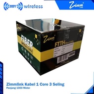 BEST ZIMM Link FTTH Dropcore Cable Drop core 1 core 3 Wire rope