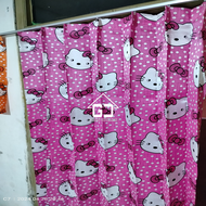 gorden karakter plisket kawat s gordeng satin murah tirai pintu dan jendela kamar