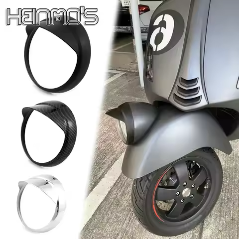 Motorcycle Headlight Trim Ring Headlamp Fairing Mask Cover Guard Accessories For Vespa GTV 250 300 L